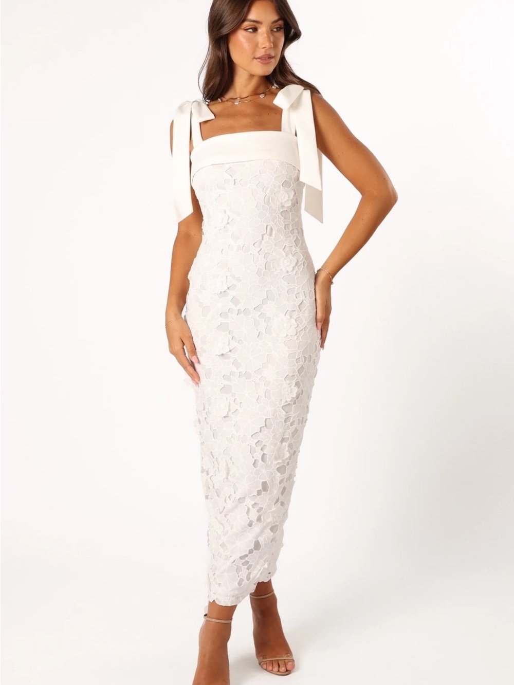 Emersyn Midi Lace Dress